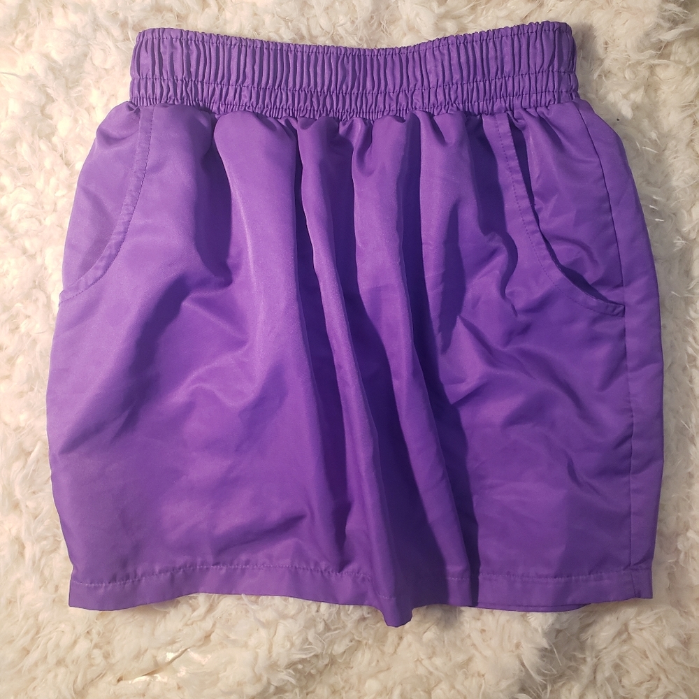 Purple skirt